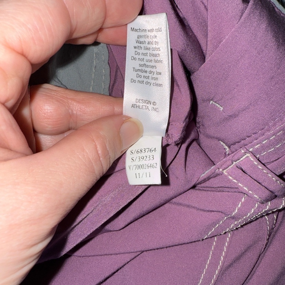 Athleta Elegant A-Line Skirt in Plum Size 6 - Picture 3 of 11